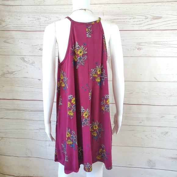 Anthropologie Alya floral print a line tank dress - Picture 5 of 6